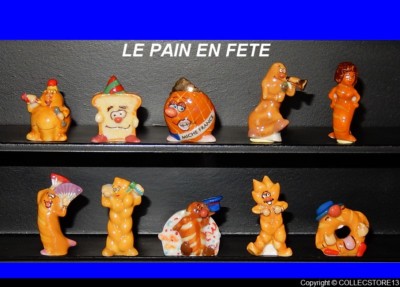 Fève Vintage – Logo Pain – Porcelaine Brillante – Collection