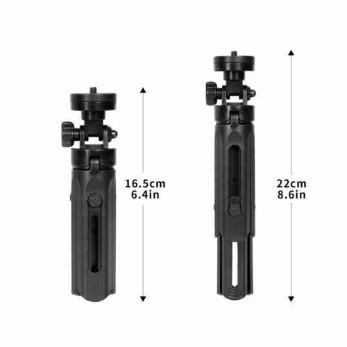 Selens Desktop Mini Tripod Extendable Camera Video Vlog Stand w/ Phone Holder - Picture 3 of 12