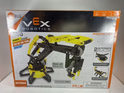 HEXBUG VEX Robotic Arm Construction Kit 380+ Pcs Brand New