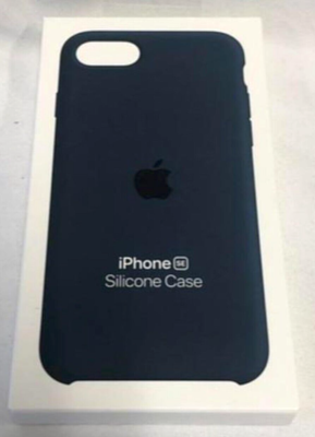 NEW OEM Apple MN6F3ZM/A Abyss Blue Silicone Case Cover for