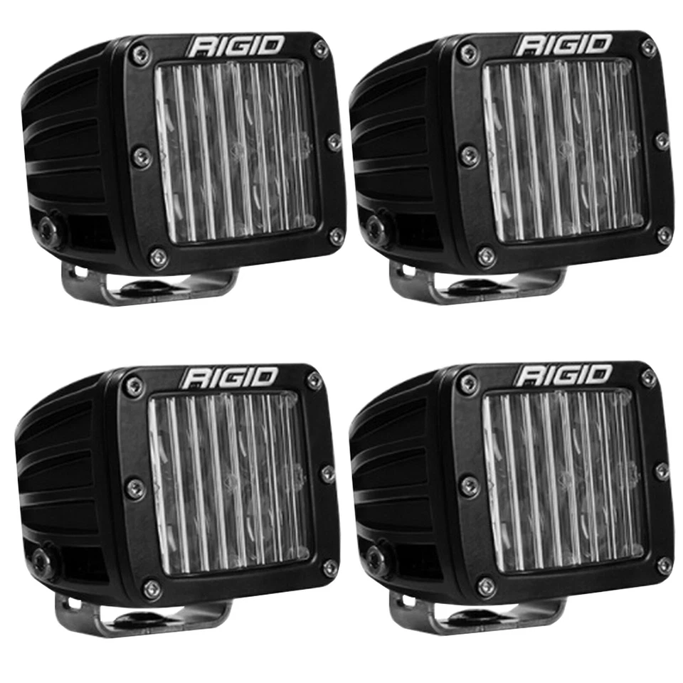 Kit de luces antiniebla rígidas con luces LED DOT SAE serie D PRO para Chevy Silverado 15-19 Foto 2 de 4