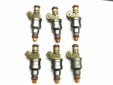 SET OF 6 BOSCH FUEL INJECTOR 0280150925 1990-1993 DODGE TRUCK 3.9L V6