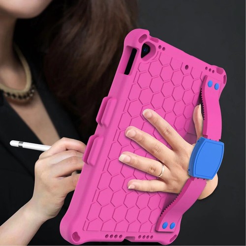 Rubber Stand Case Cover With Strap For iPad Mini Air Pro 1 2 3 4 5/6/7/8/9th Gen - Picture 83 of 84