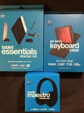 LOT OF 3 Digital Basics Tablet Essentials Starter Kit for 10.5" Tablets/iPad NEW