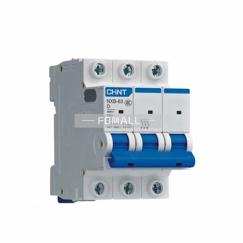 1Pcs New For CHNT air switch circuit breaker D type NXB-63 D20 3P