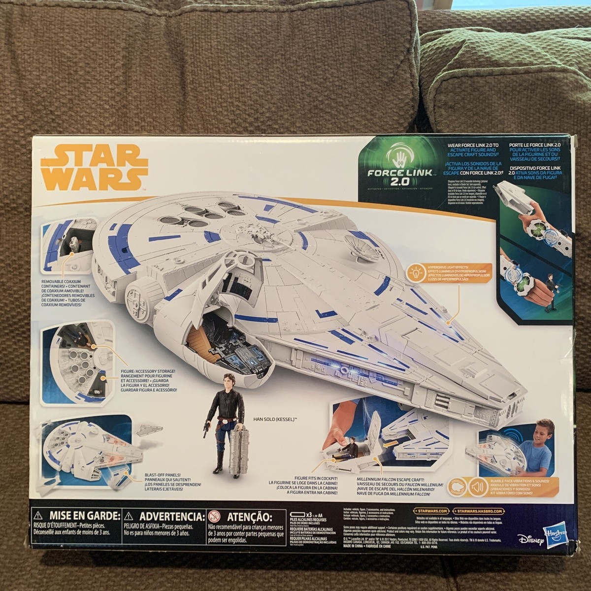 Hasbro E0320 Star Wars Force Link 2.0 Kessel Run Millennium Falcon