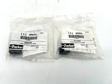 New Lot of 2 Parker PS2932BP Solenoid Coil Connector 3Pin 3FDY1