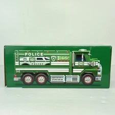 New Hess 2023 Police Truck & Cruiser Button Activated Lights And Sirens