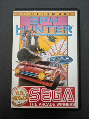 Spy Hunter von SEGA (1983) - Sinclair ZX Spectrum 48K/128K 