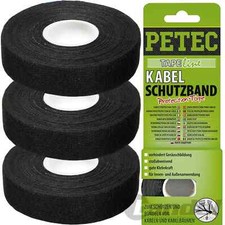3x 10m PETEC KABELSCHUTZ BAND MULTITAPE ISOLI...