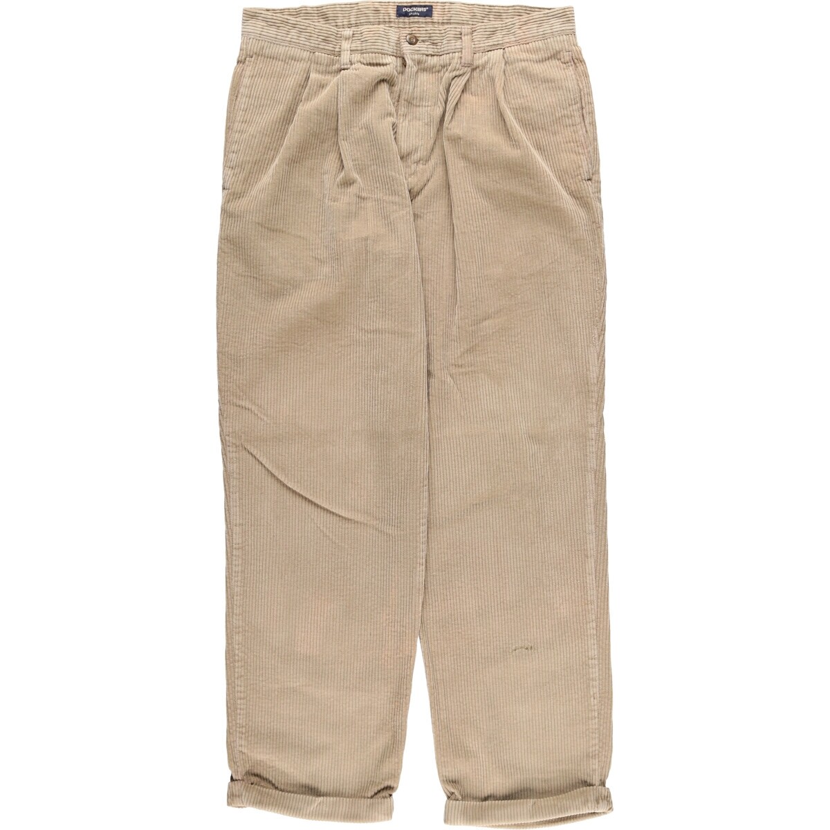 パンツ Levi's DOCKERS Corduroy Pants 1990s USA 90'S Levi's DOCKERS Khakis wide ribbed two-pleat corduroy