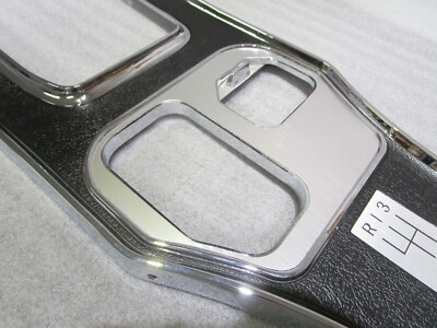 1964-1967 Corvette Die Cast Manual Shift Console Plate 64/67 65 66