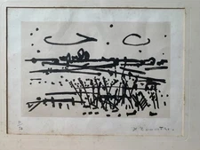 Jean COMMERE (1920-1986) Abstract 11/50 Ex Print Modern French School