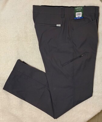 NEW! Orvis Men's Trek Pants: Water Resistant, Stretch Fabric