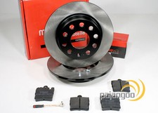 Metzger Bremsscheiben 290 mm und Bremsbeläge hinten für Mercedes SLK 350 [R171]