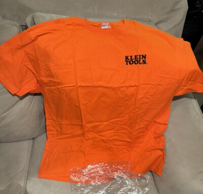 Klein Tools Hanes Beefy Men s T-Shirt Size XLarge New