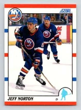 Jeff Norton 1990-91 Score #157 NY Islanders ID:26677