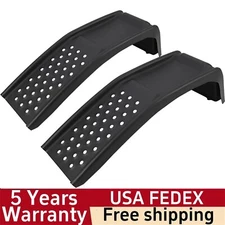 Car Ramp Set of 2 Support 8000lbs Gross Vehicle Weight Heavy Duty Auto Truck