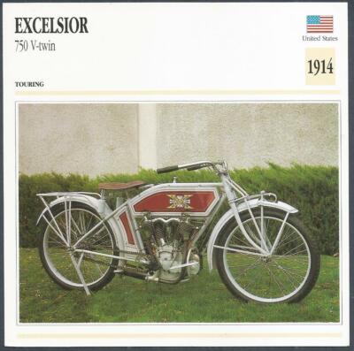 EDITO-SERVICE S A OLDTIMER MOTORRÄDER-1914-EXCELSIOR-750 V-TWIN