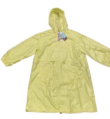 Future Collective Lime Colored Trench Coat (New with Tag) Size L and 2X