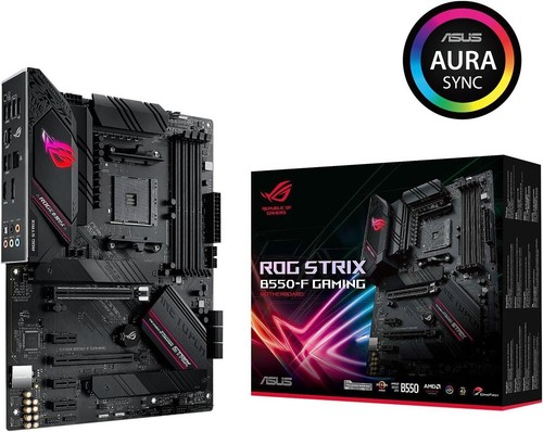 ASUS ROG Strix B550-F Gaming AMD AM4 Zen 3 Ryzen ATX Gaming Mainboard - Bild 6 von 6