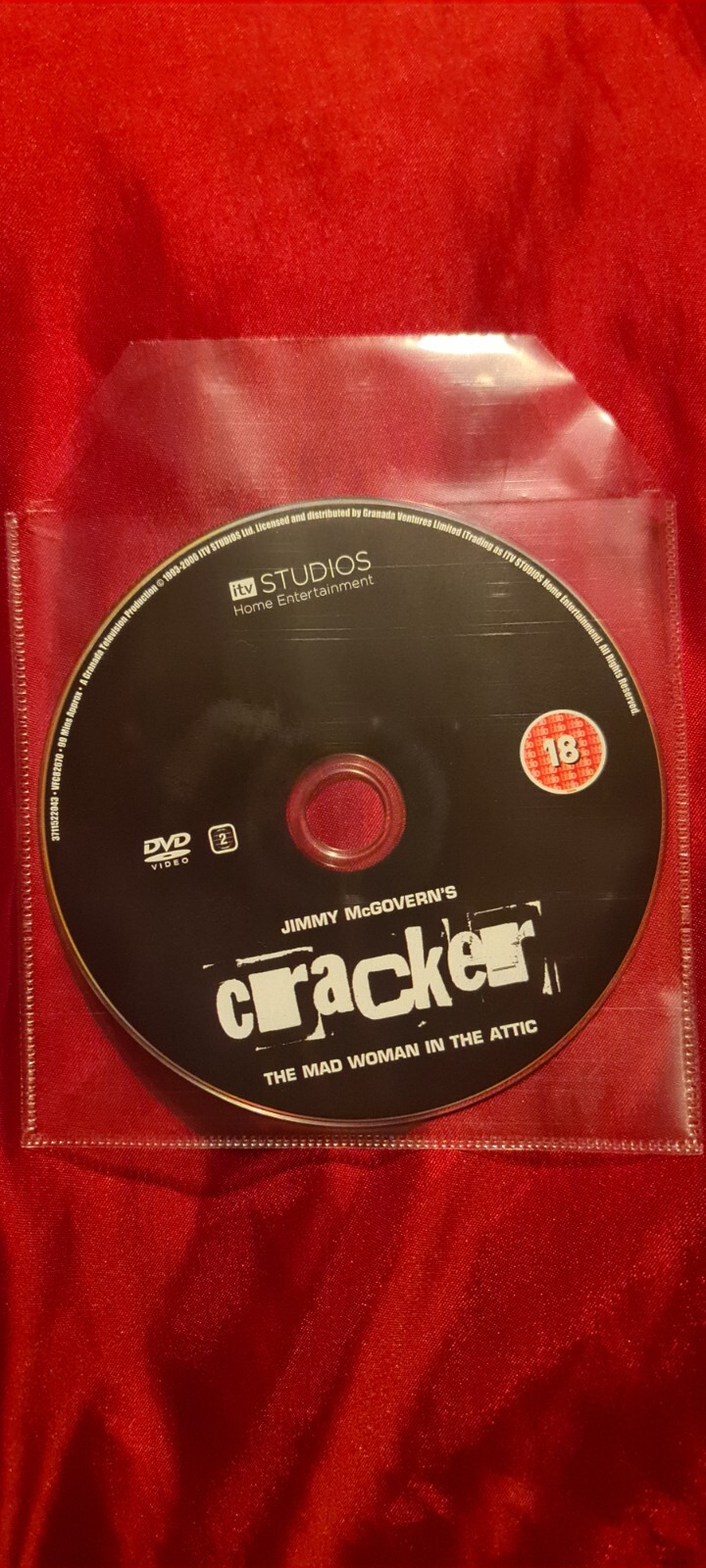 Cracker: The Mad Woman in the Attic DVD Watched Once  Disc Only
