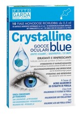 Phyto Garda Crystalline Blue - Gocce Oculari Idratanti e Rinfrescanti, 10 Fiale