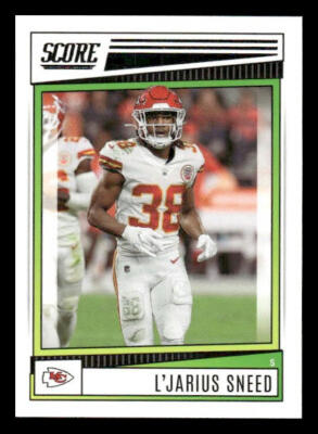 2022 Score #120 L'Jarius Sneed Kansas City Chiefs