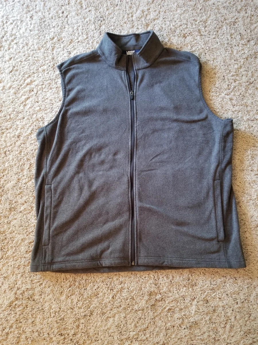 Lands end hotsell fleece vest