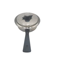 Diamond Craft 8 Inch Skillet  Frying Pan Tri-Ply T-304 Stainless Steel & Lid VTG