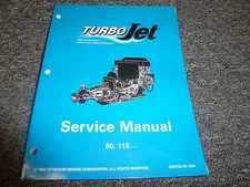 1994 Johnson Turbojet Turbo Jet 90 115 HP Motor Shop Service Repair Manual