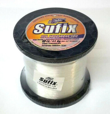 Sufix Superior Clear Monofilament - 25lb - 2145 yds Sufix Superior Clear Monofilament - 25lb - 2145 yds