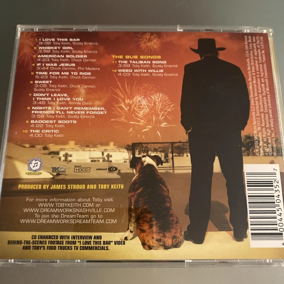 Toby Keith 3 💿 LOT- Shock'n Y'all, Unleashed, Boomtown    VG+   Fast 🚚 - Image 2 of 4