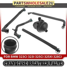 PCV Crankcase Vent Valve for BMW E46 E60 E61 E83 E85 E86 Z4 X3 3 Series 325i 330