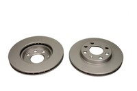 Quaro 2X Bremsscheibe Vorne Ø236 Mm InnenbelüFtet FüR Opel Corsa B 73_ 78_