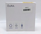 Oura Ring Gen 3 Horizon Smart Ring in Silver (JZ90-51384-08) Size 8