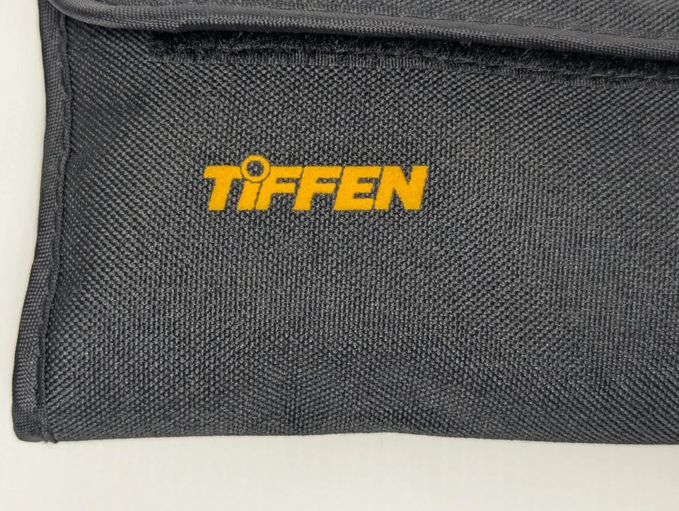 Lot Of 7: Tiffen And Quantaray Camera Lens Filters With Case (52mm, 55mm, 82mm) - Image 3 of 4