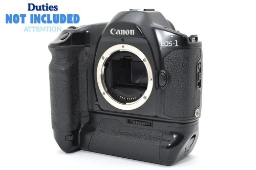 ▶︎[Near MINT]  Canon EOS-1N HS Body Black SLR Film Camera From JAPAN