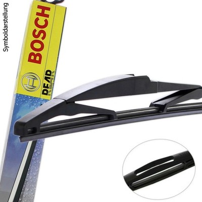 1x BOSCH Scheibenwischer Hinten Heck 300mm H 301 Wischblatt // 3 397 004 629