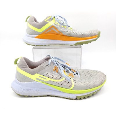 Nike React Pegasus Trail 4 Shoes Men s Sizes 11.5 Grey Hiking  DJ6158-002