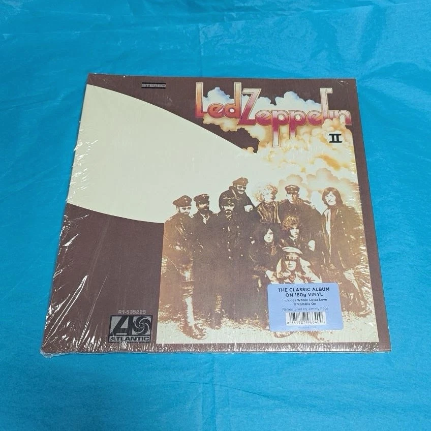 Led Zeppelin Led Zeppelin II 12" Vinyl LP 180g Remastered Atlantic RI-535225