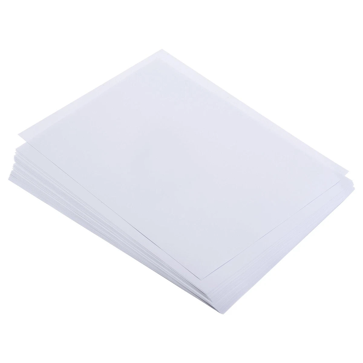 50 Cartoncini Bianchi 300g/m² Con Buste 12,7x12,7 Cm - Prepiegati, Per Biglietti Inviti E Ringraziamenti