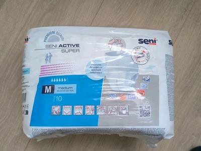 Seni Active Super Gr. M Inkontinenzslip - Weiss (SE-096-ME10-AS1) (Packung...