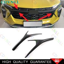 Parachoques delantero de fibra de carbono ABS para Chevy Trax 2023-2026 rejilla central tira de desorden