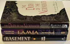 Fantasy & Dark Fiction Hardcover Lot (3) Martha Wells Georgia Taylor Wood