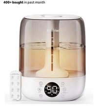 Provirtec 6L Self-Cleaning Humidifier for Large Room, CleanCare Warm & Cool Mist