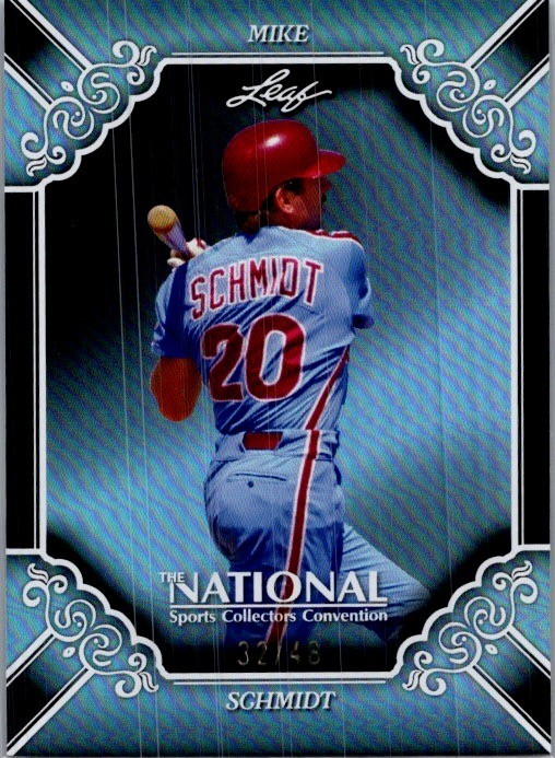 Mike Schmidt 2026 Leaf National NSCC Exclusive Blue /48