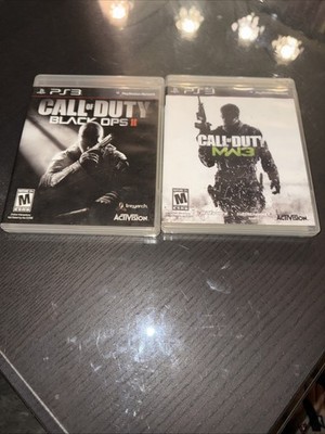 Call Of Duty Black Ops 2 II Modern Warfare 3 MW3 PlayStation 3 PS3 game lot CIB