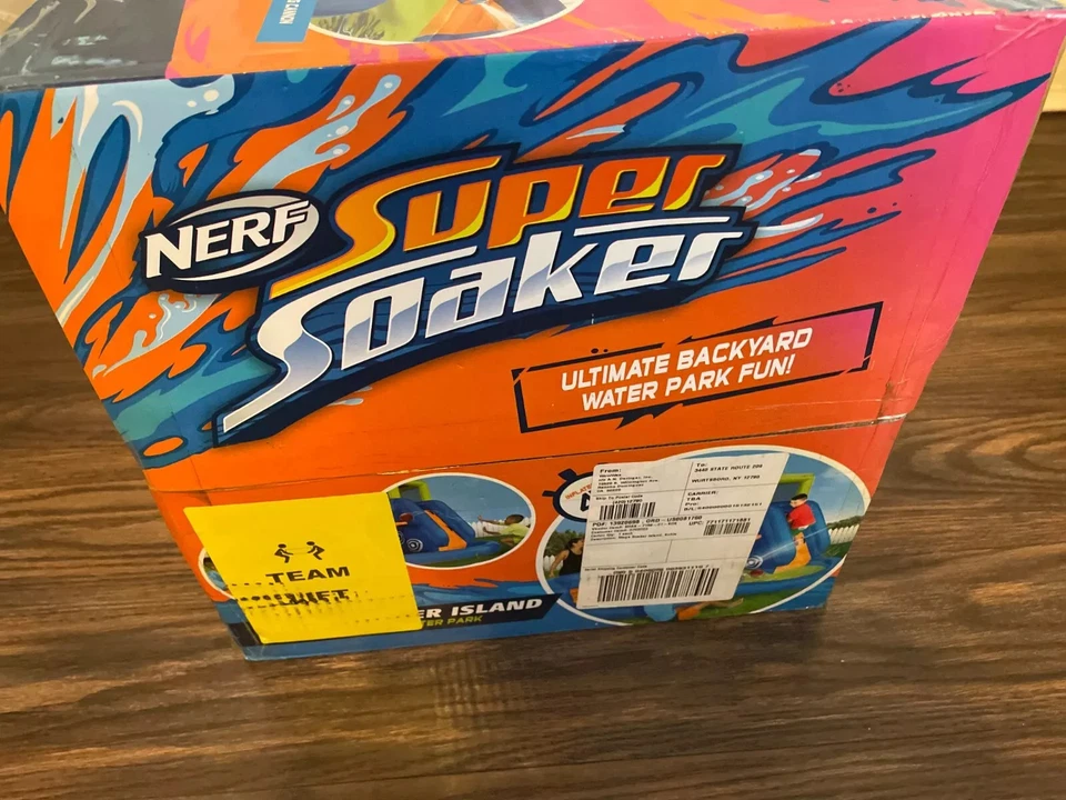 NERF SUPER SOAKER MEGA PORTADOR CABEZA A CABEZA AGUA DEFINITIVA - MULTICOLOR Foto 3 de 4