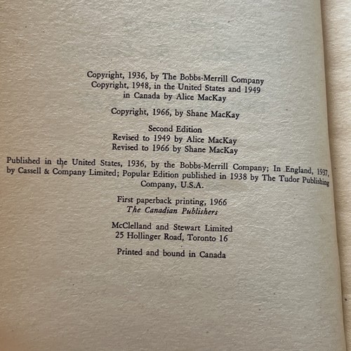 1966 THE HONOURABLE COMPANY HISTORY OF THE HUDSON'S BAY CO DOUGLAS MACKAY Rare - Foto 8 di 18